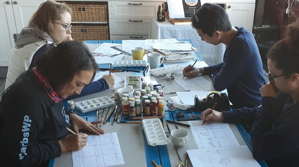 Teaching art classes lessons 2